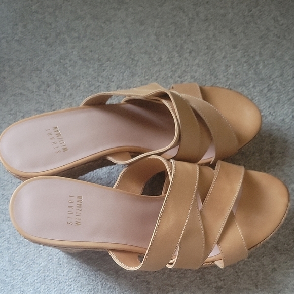 Stuart Weitzman Tan Women's Sandals Size 8 - Picture 2 of 8
